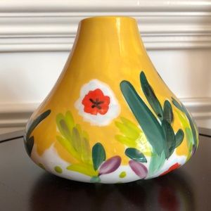 Anthropologie Floral Vase